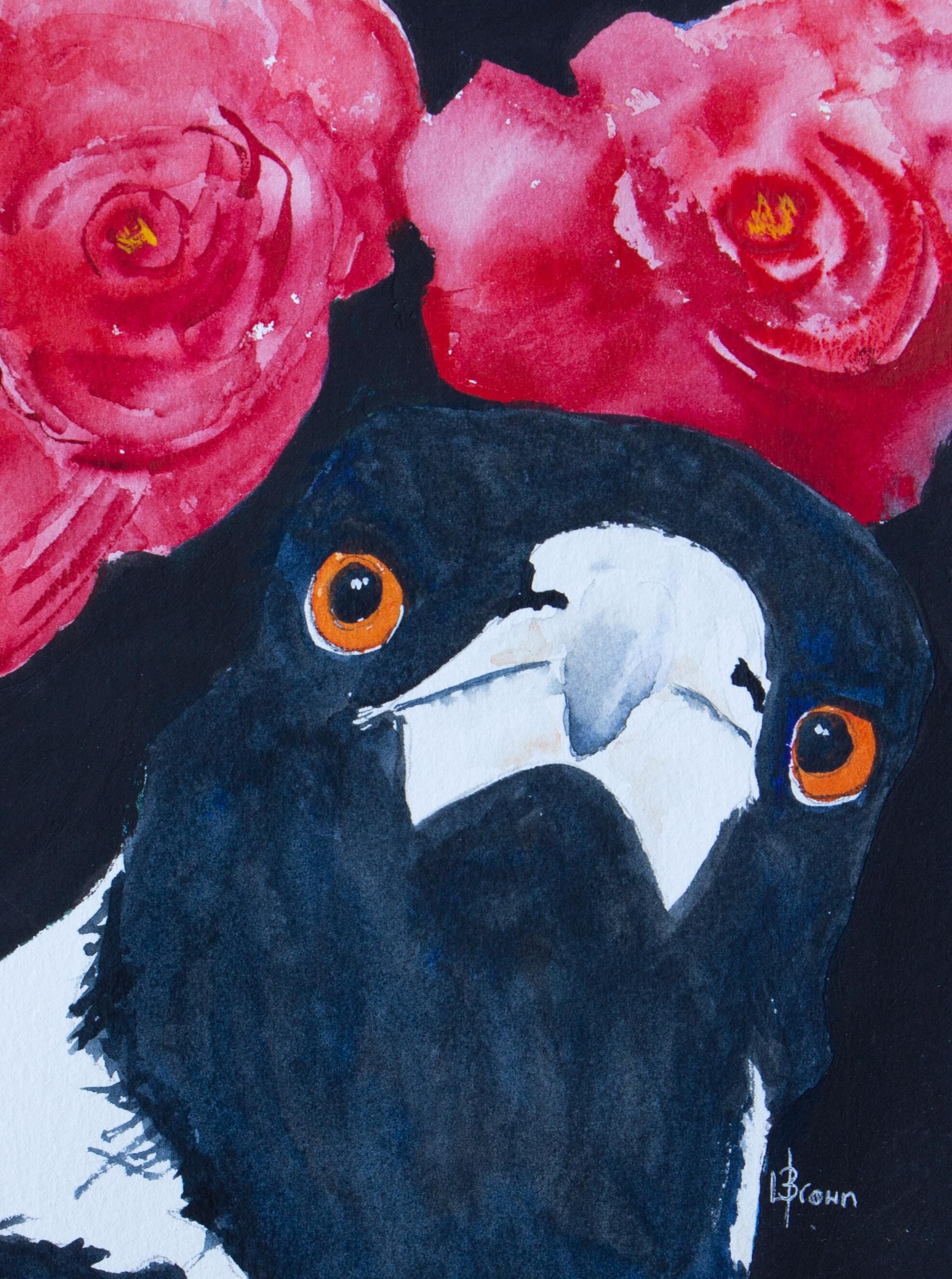 Mini Me #191 Magpie and Roses