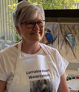 Artist Lorraine Brown