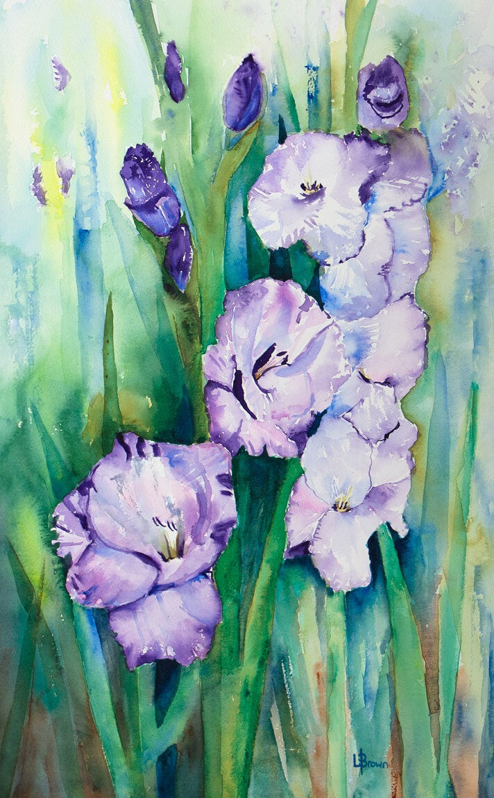 Purple Glads