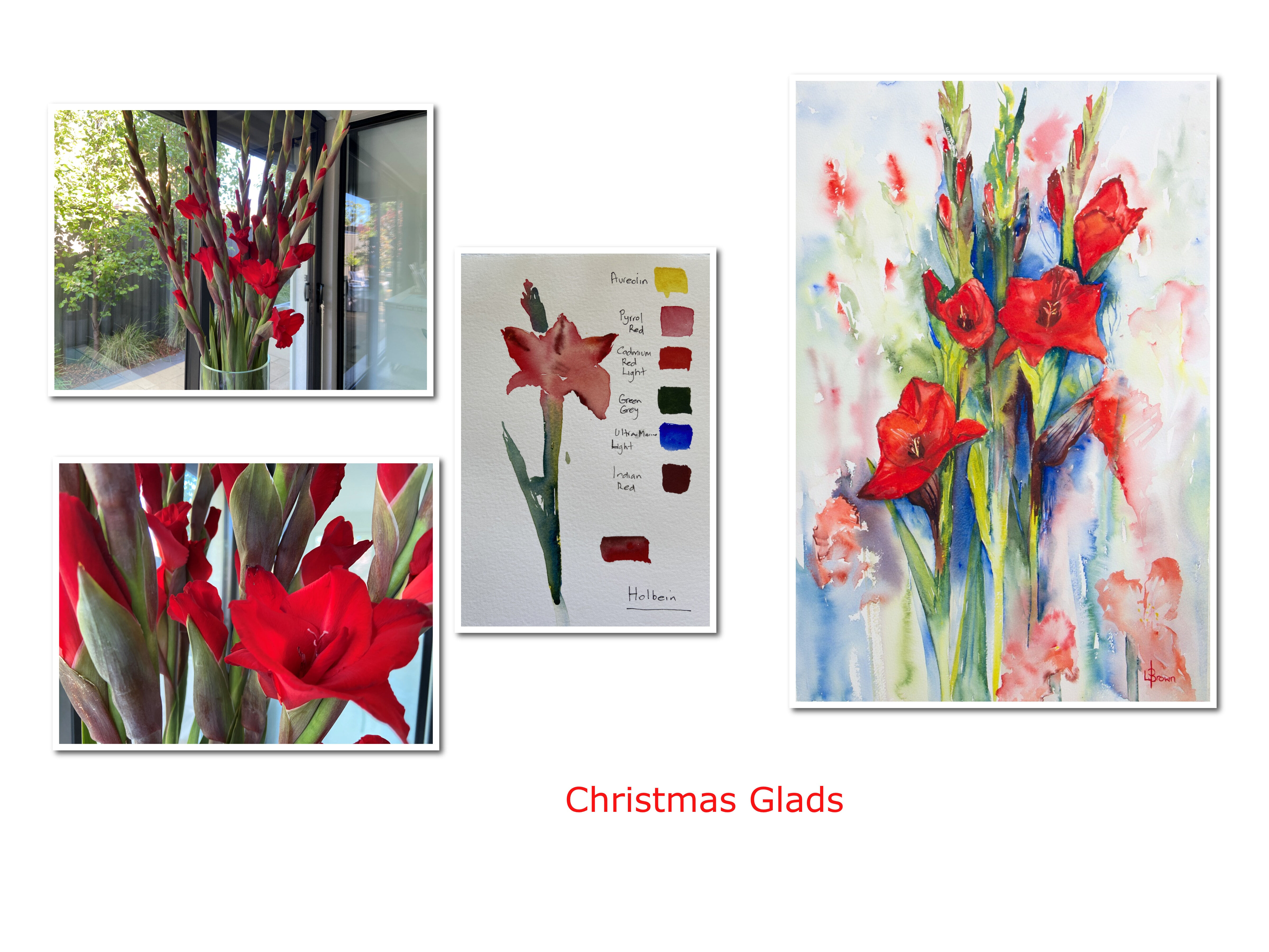 Christmas Glads for Blog