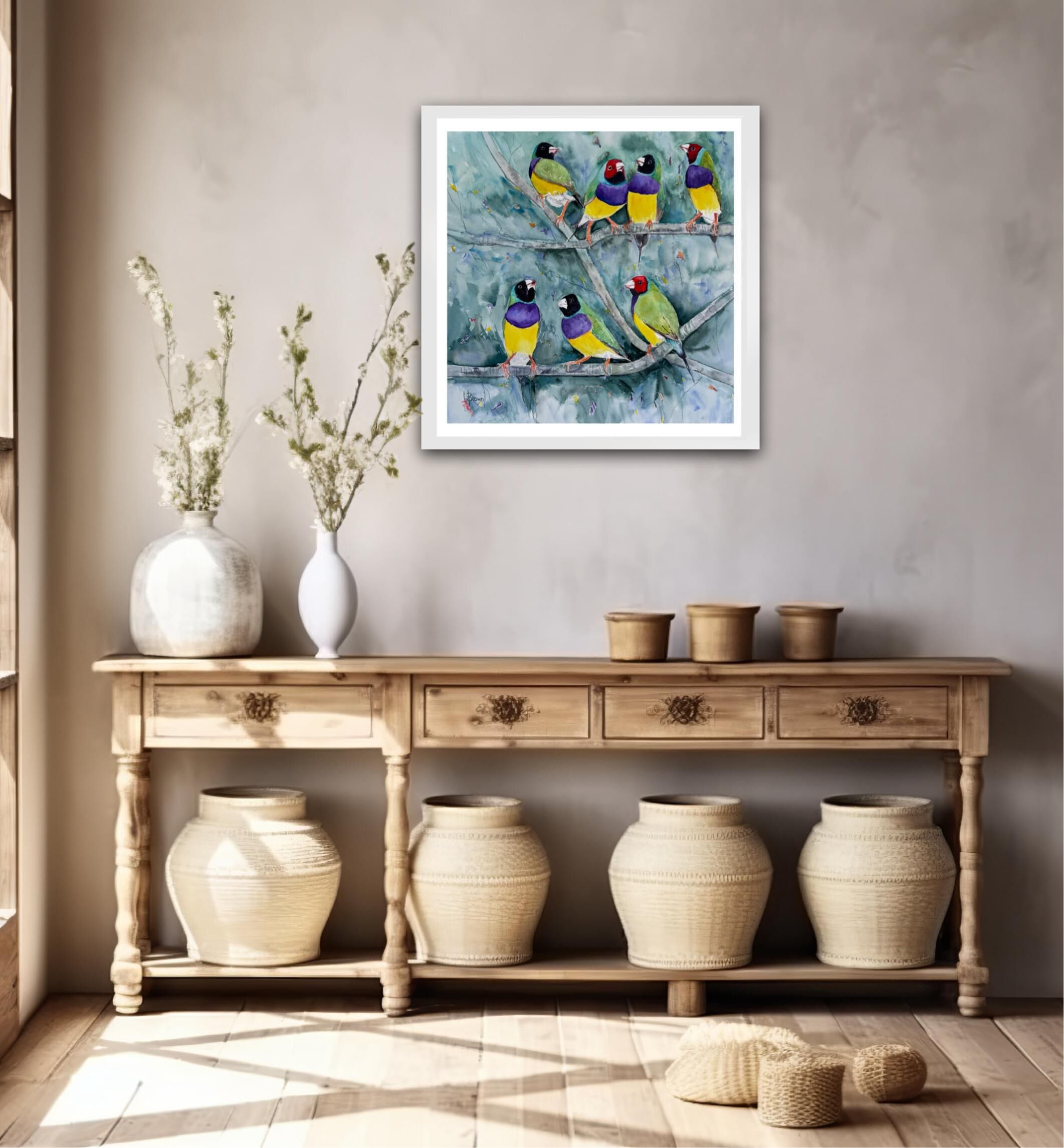 In Situ Colour My World