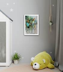 In Situ Rainbow Connection