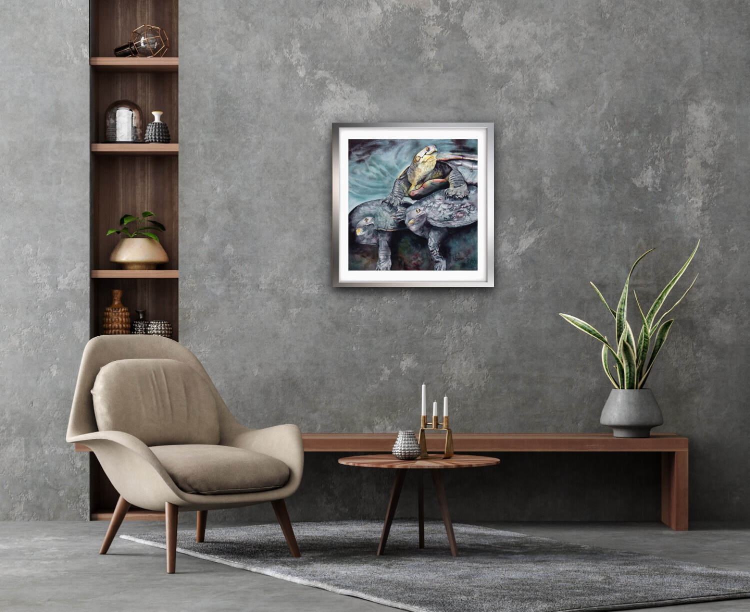 In situ Turtle Stack