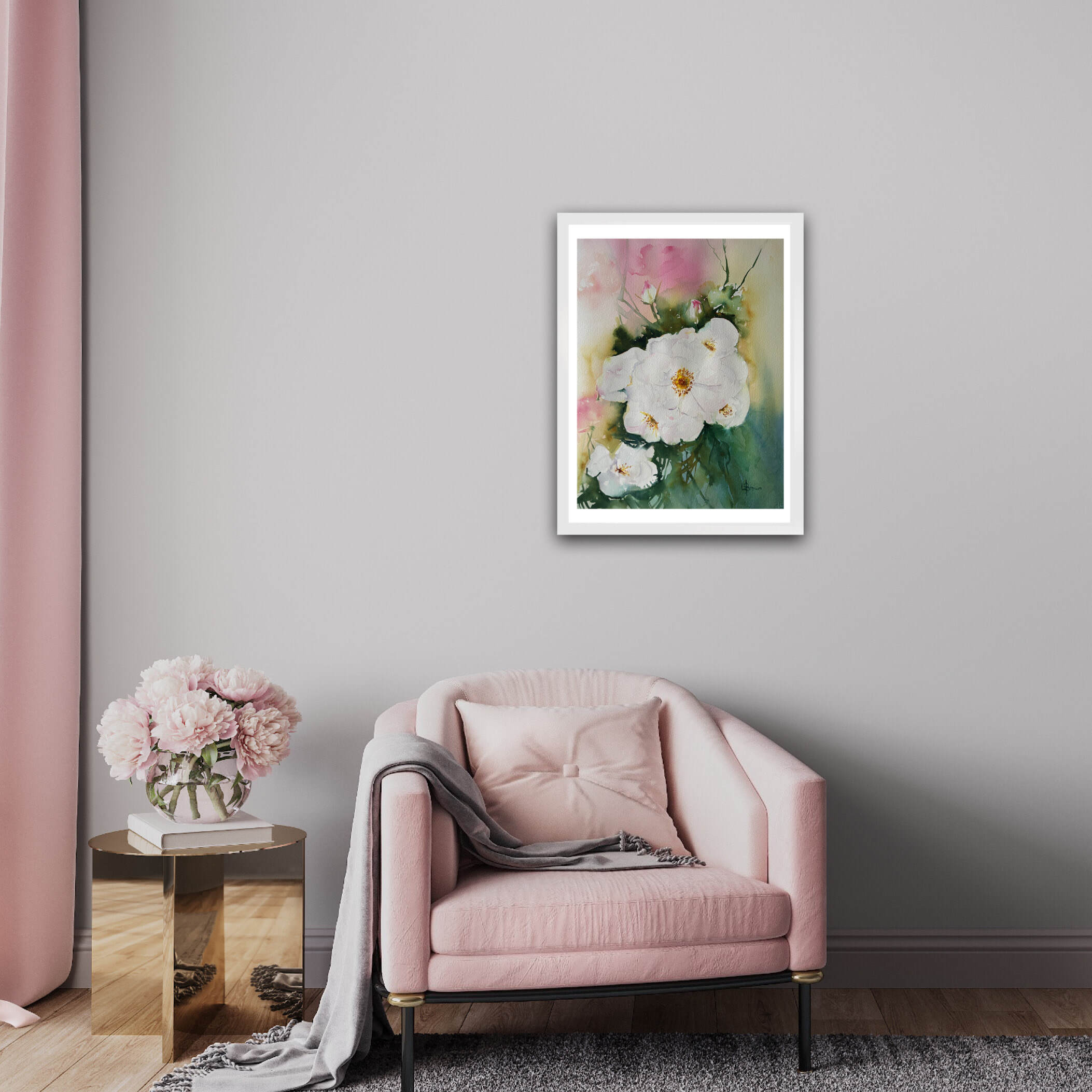 In Situ Essence of Rose