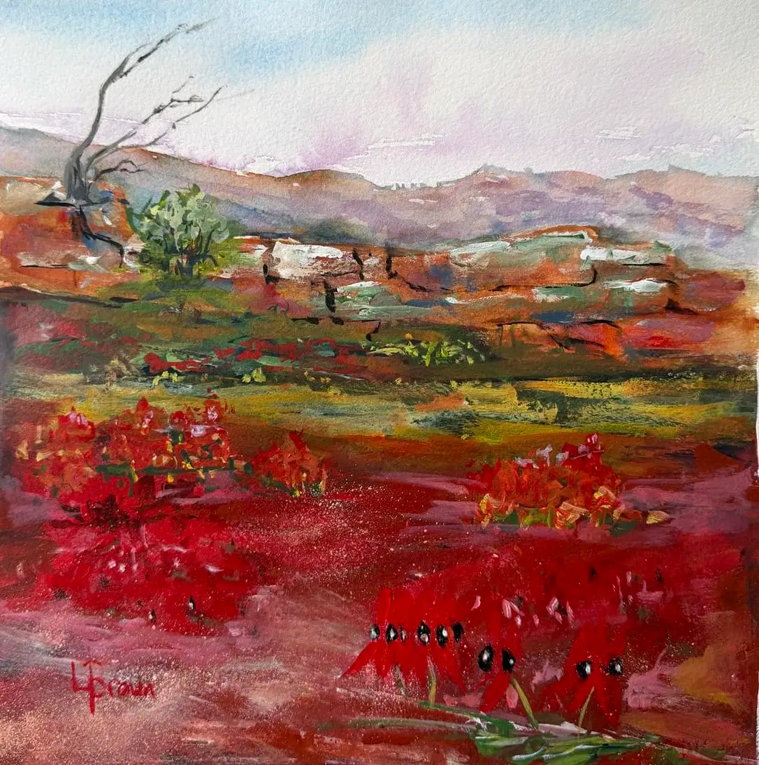 Red Carpet and Ancient Rocks