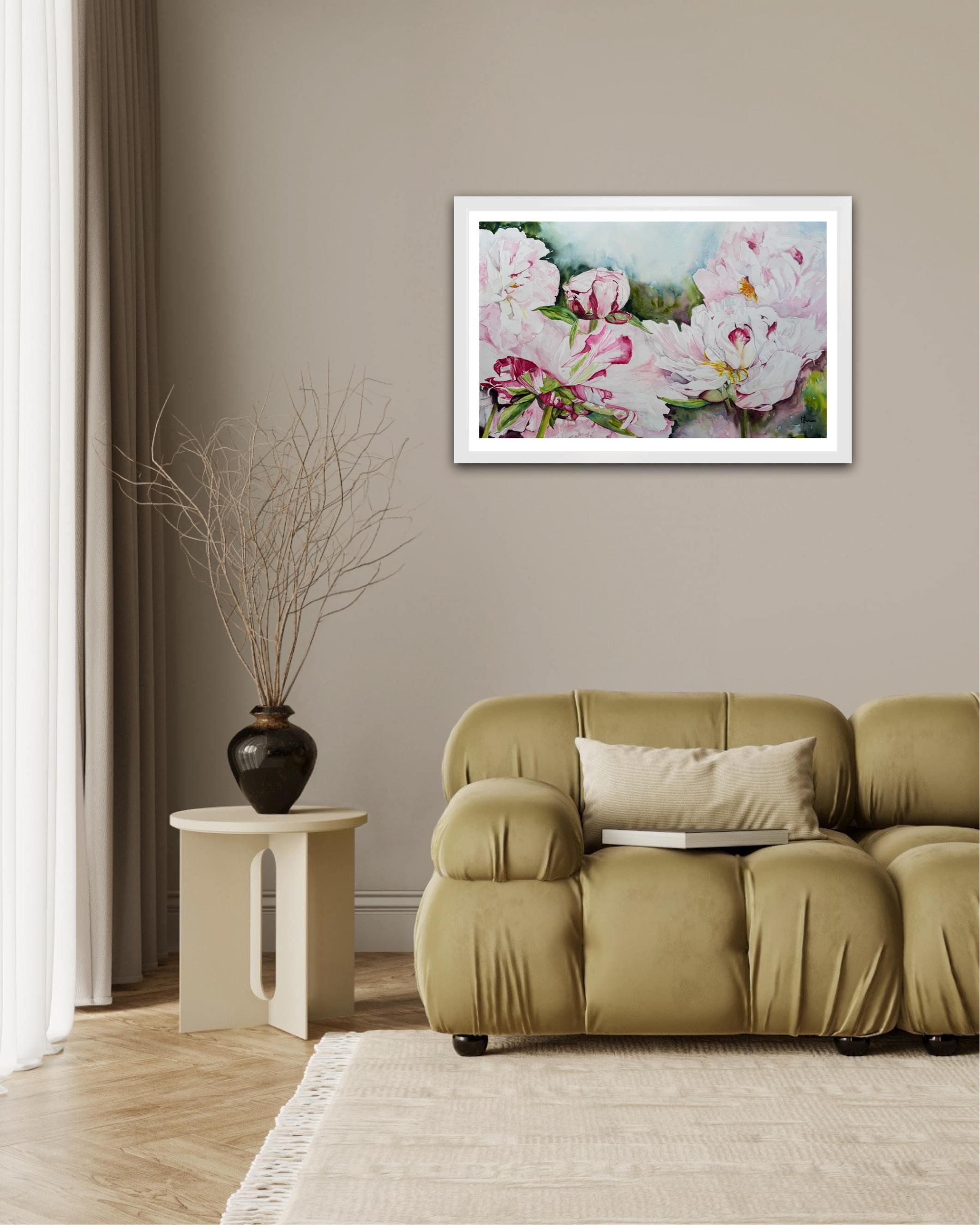 In Situ Peonies in July