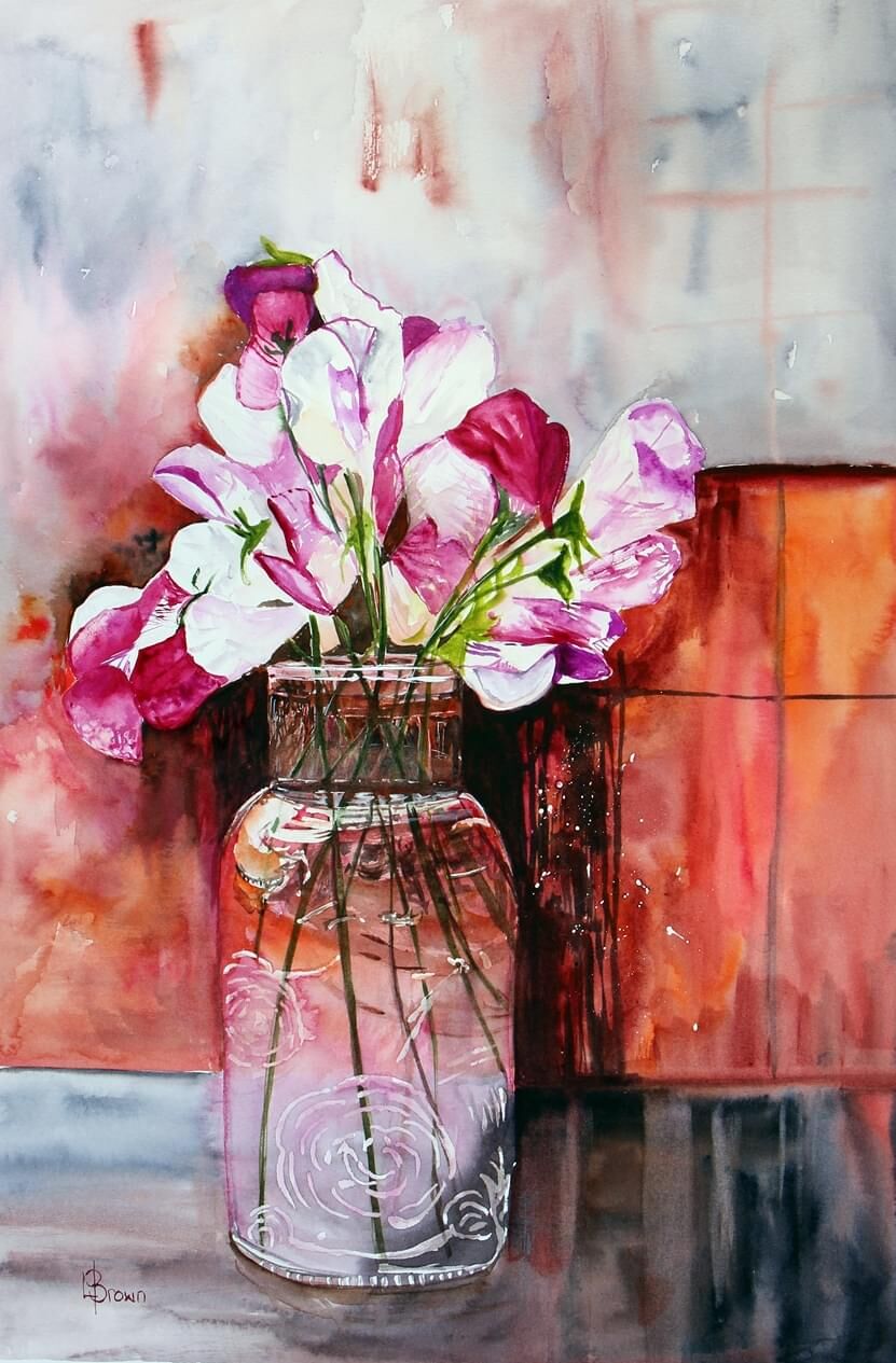 Sweet Peas - Blooms #12